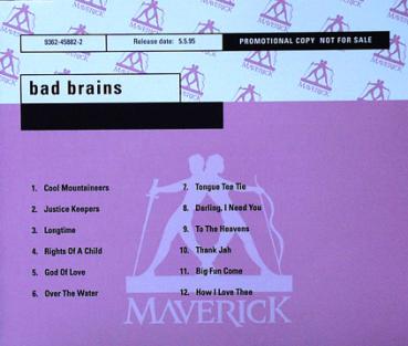 Bad Brains - Same (God Of Love) - CD