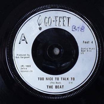 Beat, The - Too Nice To Talk To / Psychedelic Rockers - 7"