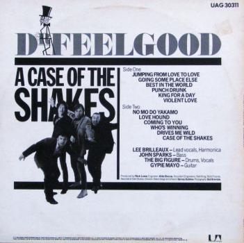 Dr. Feelgood - A Case Of The Shakes - LP