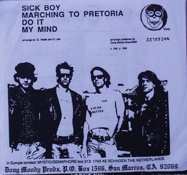 Dum Dum Boys - Sick Boy / Marching To Pretoria / Do It / My Mind - 7"