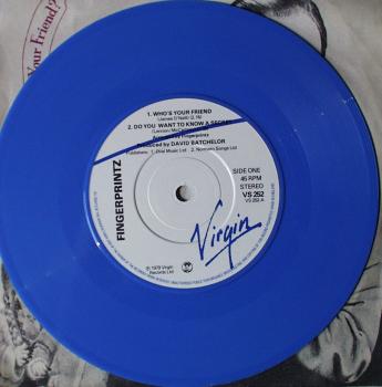 Fingerprintz - Who's Your Friend ? / Secret / Nervz / Night Nurse - 7"