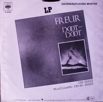 Freur - Riders In The Night / You`'re A Hoover - 7"