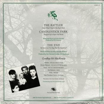 Goodbye Mr. MacKenzie - The Rattler / Candlestic Park / The End - 12"