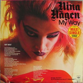 Hagen, Nina - My Way / Alptraum / No Way - 12"