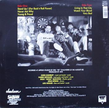 Jinx - Stand Up ! - LP