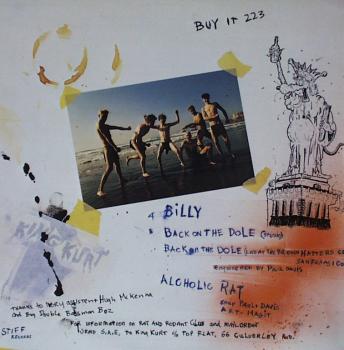 King Kurt - Billy / Back On The Dole (2x) / Alcoholic Rat - 12"