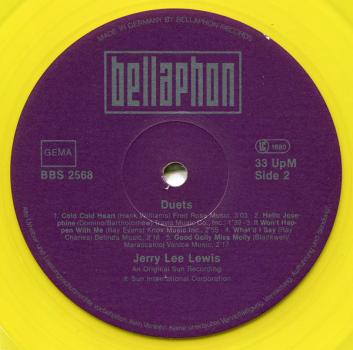 Lewis, Jerry Lee - Duets - LP
