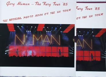 Numan, Gary 	The Fury Tour `85 - Book