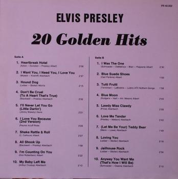 Presley, Elvis - 20 Golden Hits - LP