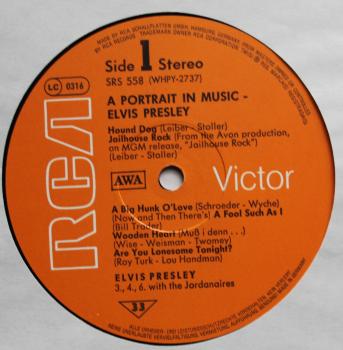 Presley, Elvis - A Portrait In Music - LP