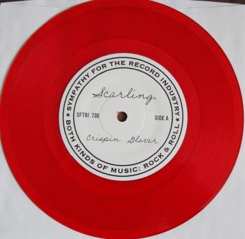 Scarling - Crispin Glover / Love Becomes A Ghost - 7"
