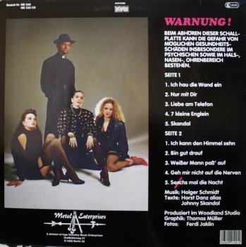 Skandal, Johnny & Hot Legs - Ich Hau Die Wand Ein - LP