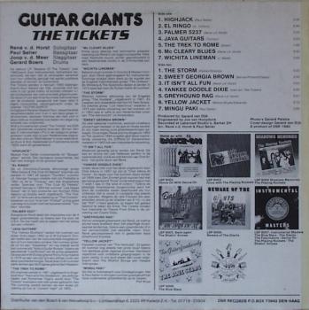 Tickets, The - Guitar Giants - LP