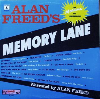 Various Artists - Alan Freed's Memory Lane - LP