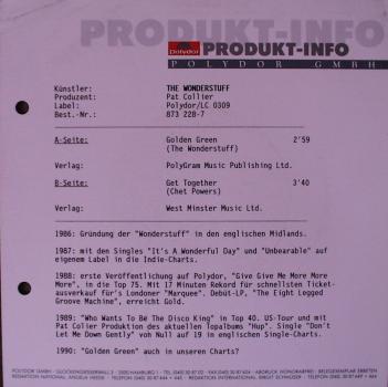 Wonder Stuff, The - Golden Green / Get Together - 7"