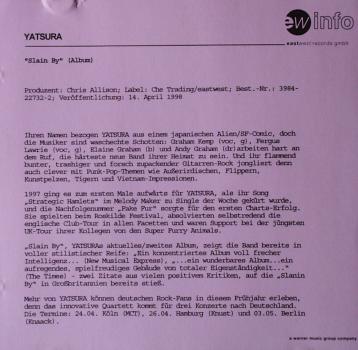 Yatsura - Slain By Yatsura - CD