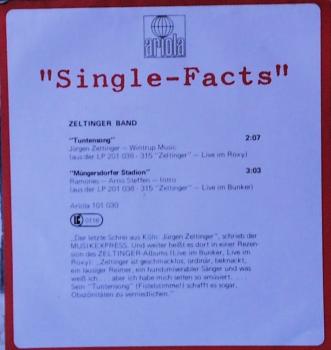 Zeltinger Band - Tuntensong / Müngersdorfer Stadion - 7"