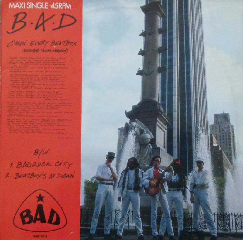 Big Audio Dynamite - C'mon Every Beatbox / Badrock City / Beatbox's At Dawn - 12"