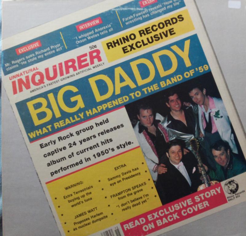 Big Daddy - What Really Happened To The Band Of '59 - LP