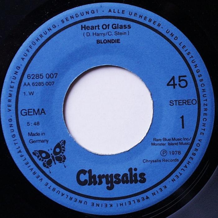Blondie - Heart Of Glass / Rifle Range - 7"