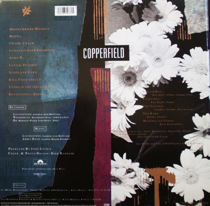 Boa, Phillip & The Voodooclub - Copperfield - LP