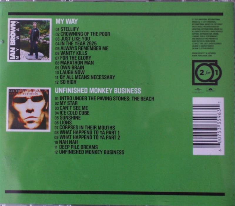 Brown, Ian - My Way / Unfinished Monkey Business - CD