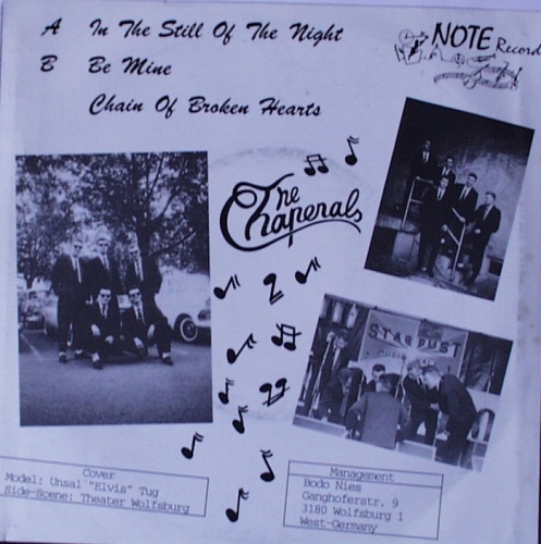 Chaperals, The - In The Still Of The Night - 7"