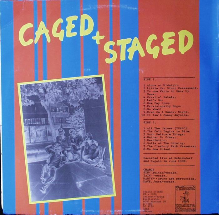 Charge - Caged & Staged - Live in Germany - LP