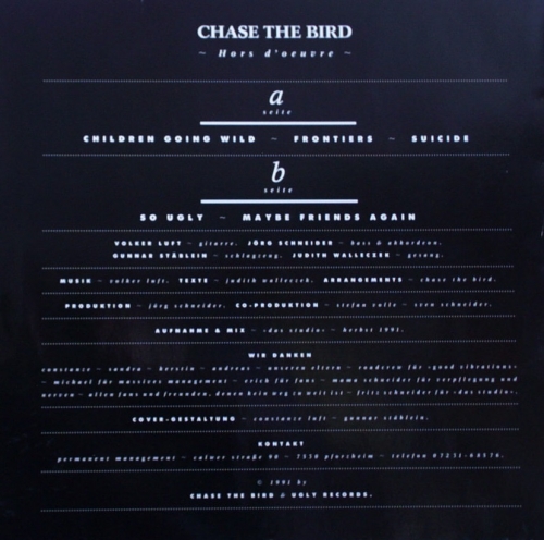 Chase The Bird - Hors D'oeuvre - MLP