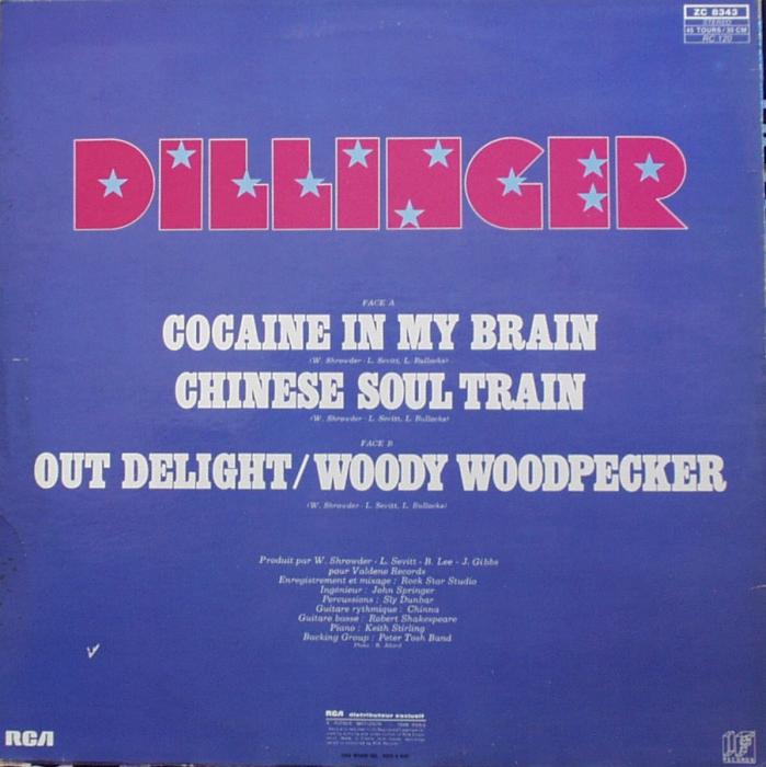 Dillinger - Cocaine In My Brain / + 2 - 12"