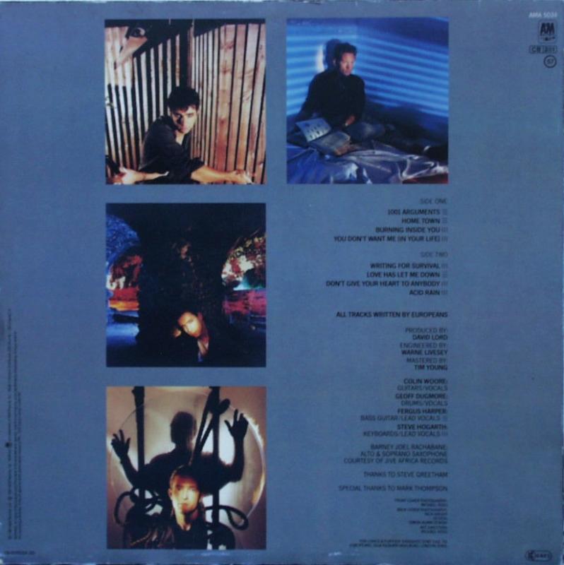 Europeans	- Europeans Recurring Dreams - LP