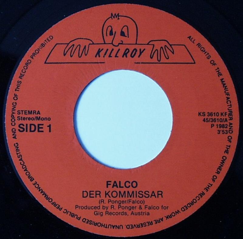 Falco - Der Kommissar / Helden Von Heute - 7"