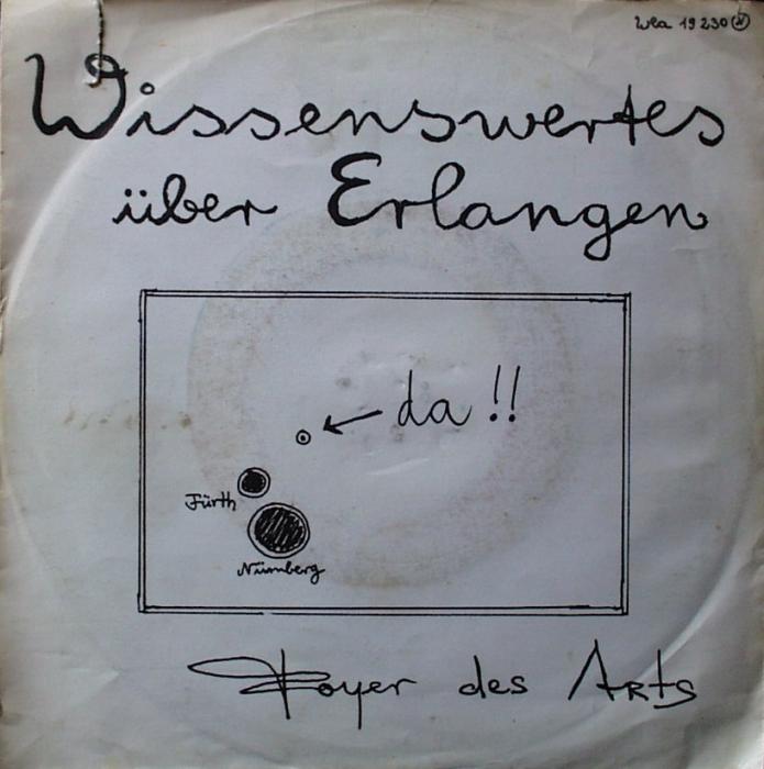 Foyer Des Arts - Wissenswertes Über Erlangen / Legalise Love - 7"
