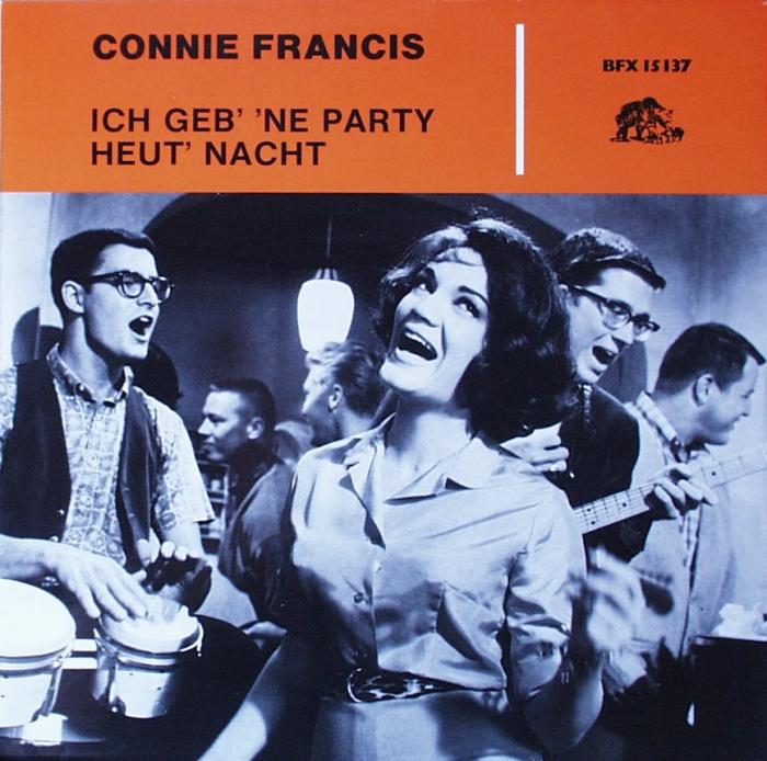 Francis, Connie - Ich Geb' 'Ne Party Heut' Nacht - LP