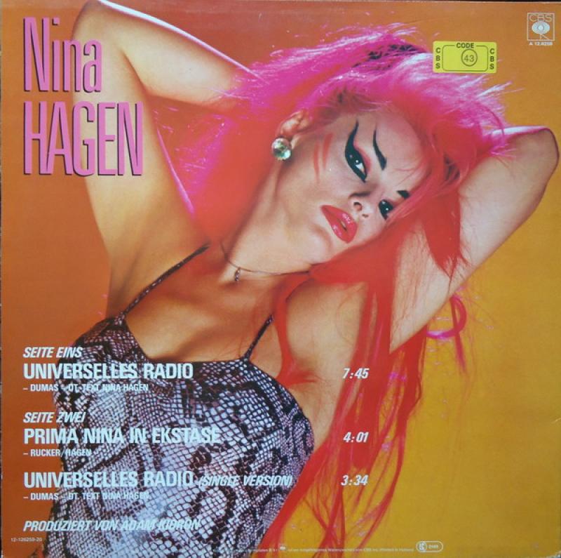 Hagen, Nina - Universelles Radio / Prima Nina In Ekstase / +1 - 12"
