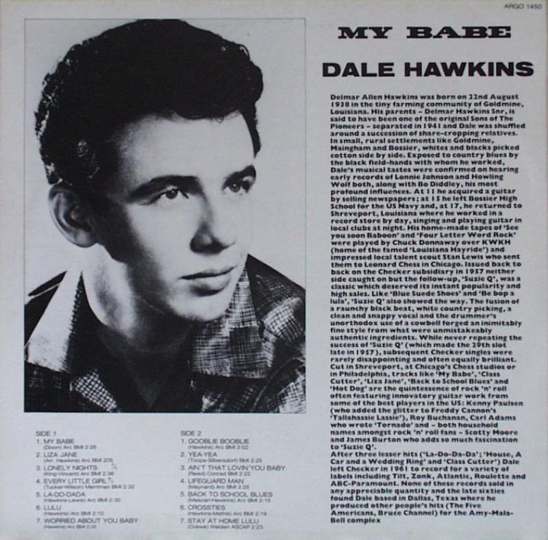 Hawkins, Dale - My Babe - LP