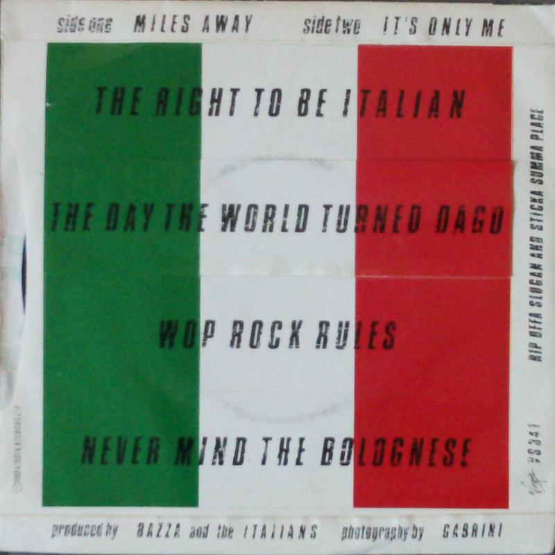 Holly & The Italians - Miles Away / It's Only Me - 7"