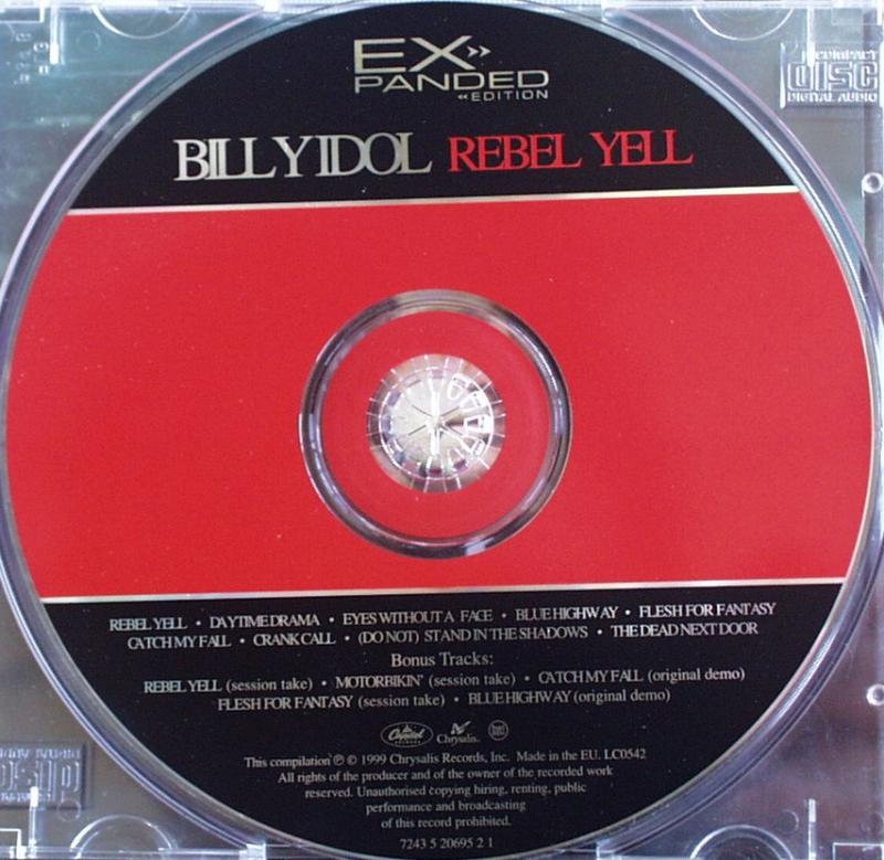 Idol, Billy - Rebel Yell - Expanded Edition - CD