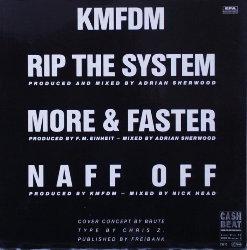 KMFDM - More & Faster - 12"