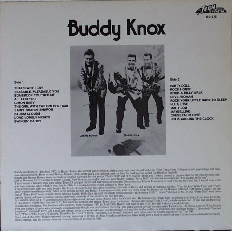 Knox, Buddy - Same - LP