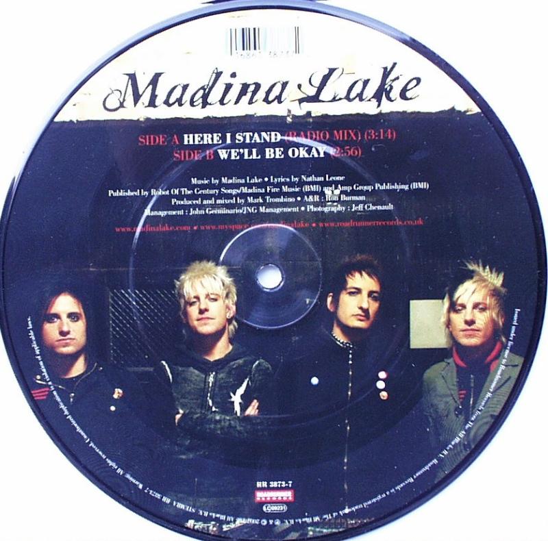 Madina Lake - Here I Stand / We'll Be Ok - 7"