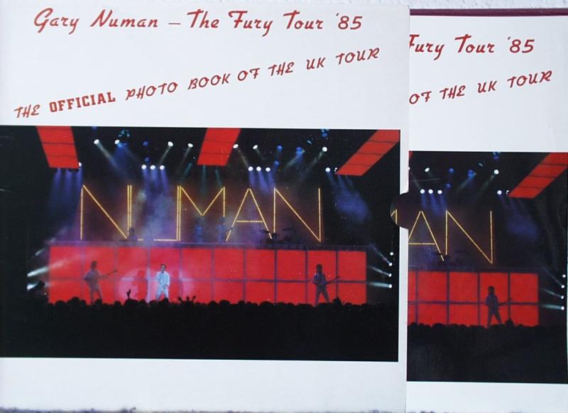 Numan, Gary 	The Fury Tour `85 - Book