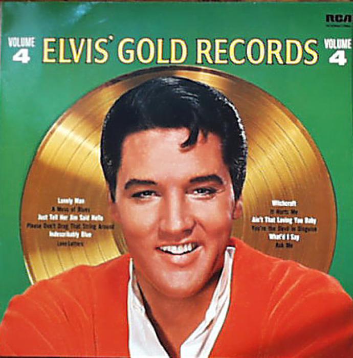 Presley, Elvis - Elvis' Gold Records - Vol. 4 - LP