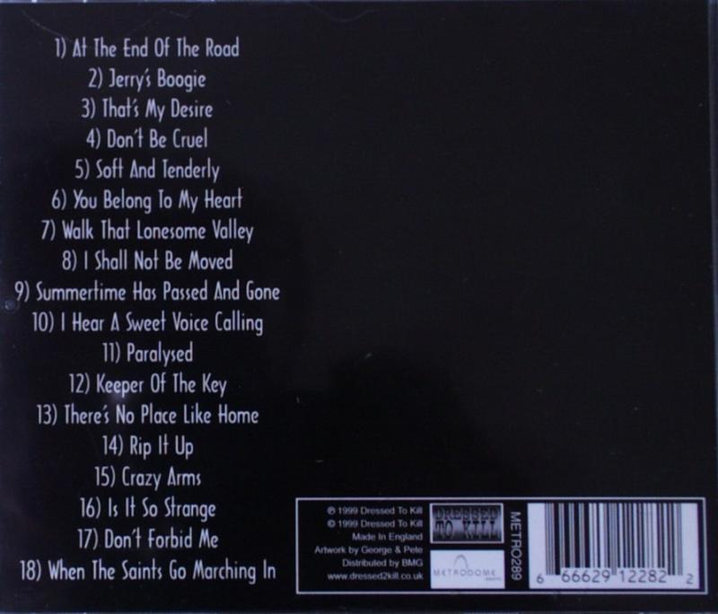 Presley, Elvis, Carl Perkins, Jerry Lee Lewis, Johnny Cash	- The Million Dollar Quartett - CD