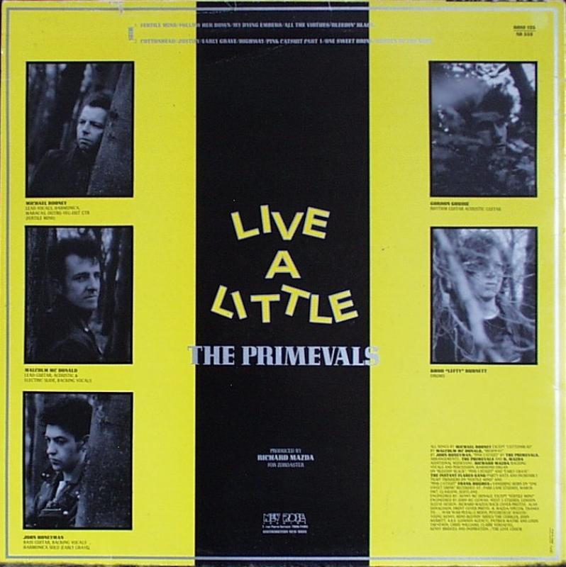 Primevals - Live At Little - LP+7"