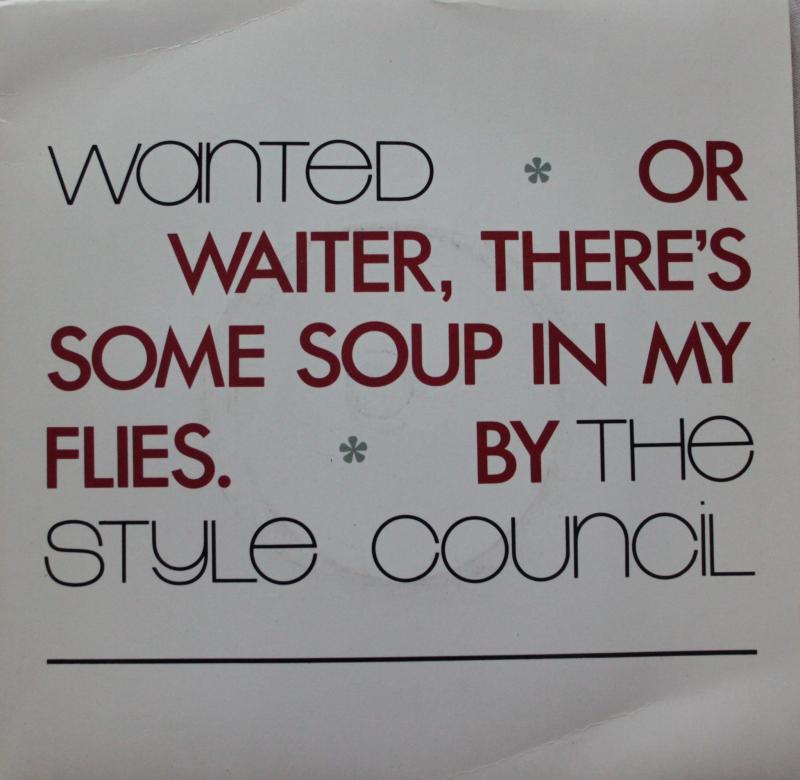 Style Council, The - Wanted / The Cost Of Loving / (Instrumental) - 7"
