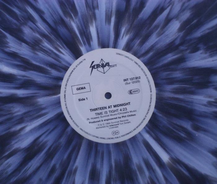 Thirteen At Midnight - Time Is Tight / Last True Friends - 12"