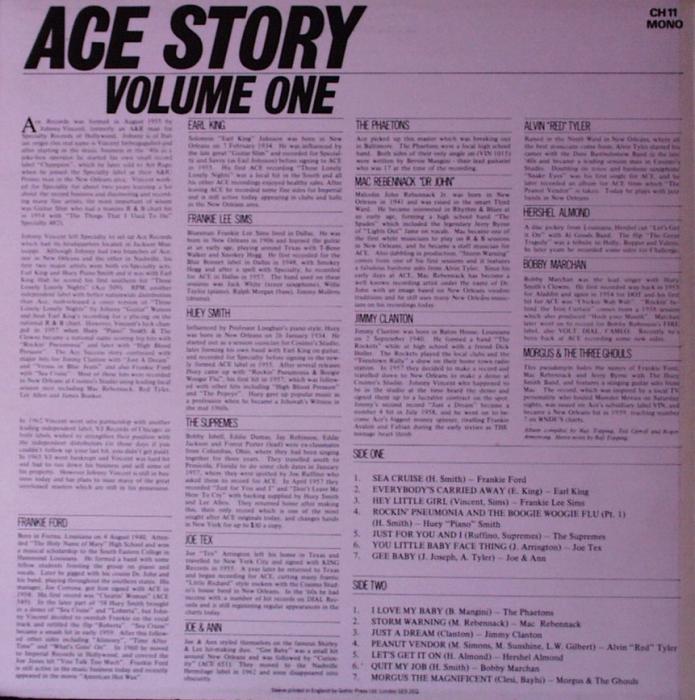 Various Artists - Ace Story - Volume One - LP