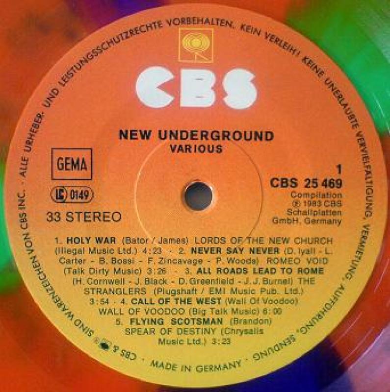Various Artists - New Underground  - LP