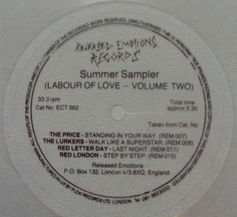 Various Artists - Summer Sampler (Labour Of Love - Volume Two) - 7"